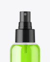 Clear Spray Bottle Mockup