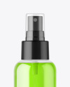 Clear Spray Bottle Mockup