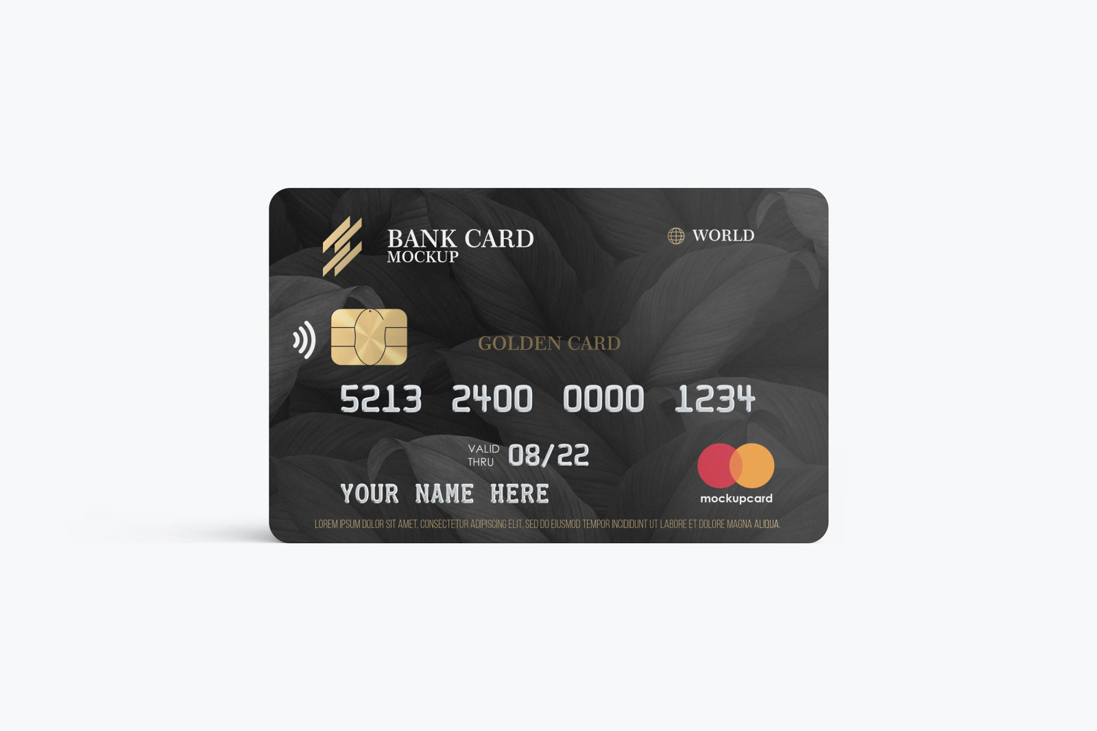 Plastic Card Mockup