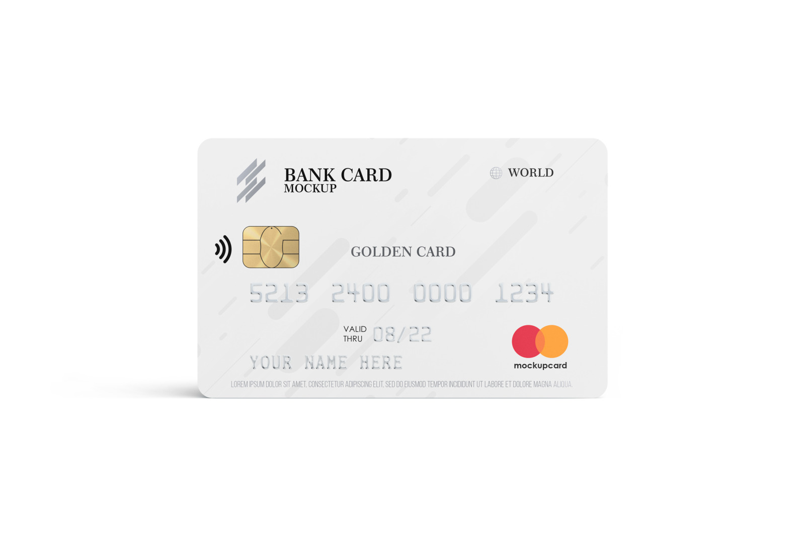 Plastic Card Mockup