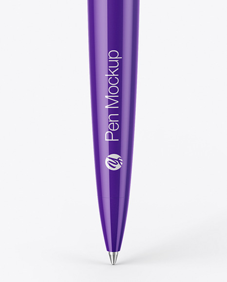 Glossy Pen Mockup