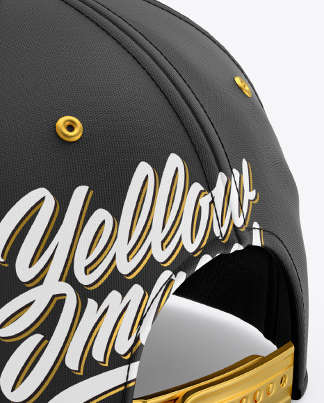 Snapback Cap Mockup