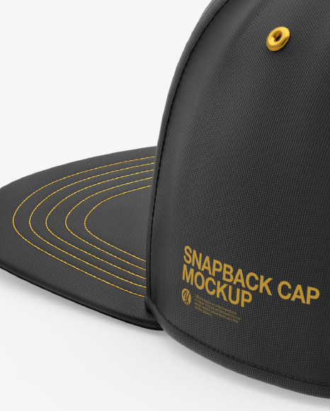 Snapback Cap Mockup