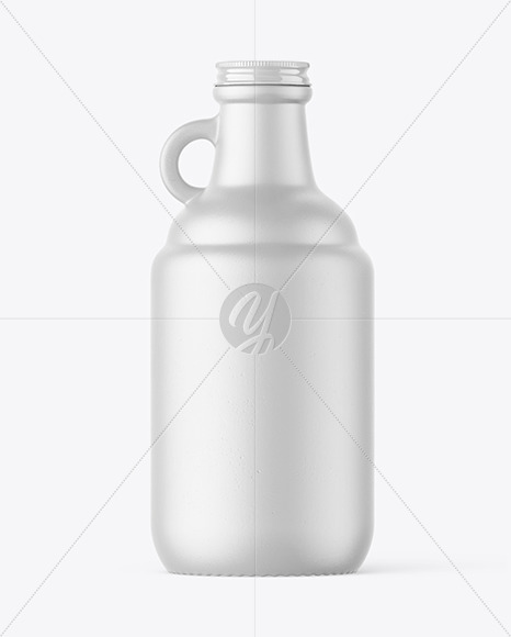 Ceramic Beer Bottle Mockup