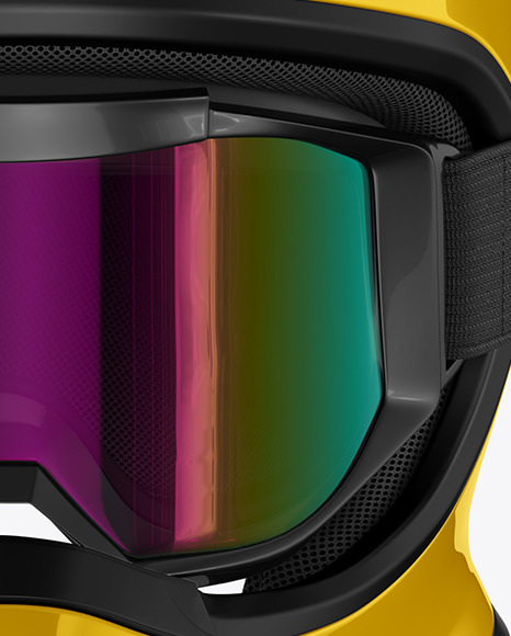 Motocross Helmet Mockup