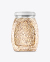 Oatmeal Jar Mockup