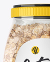 Oatmeal Jar Mockup