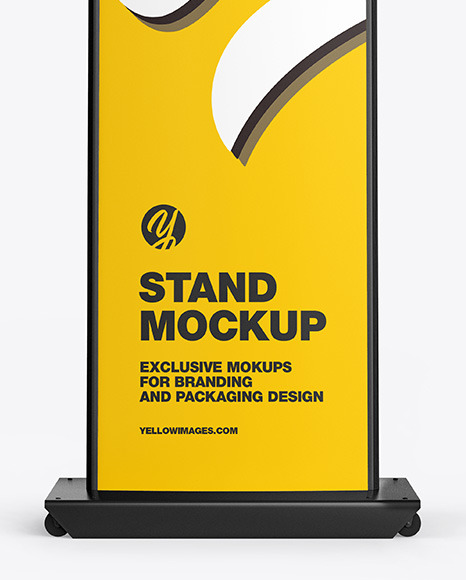 Plastic Stand Mockup