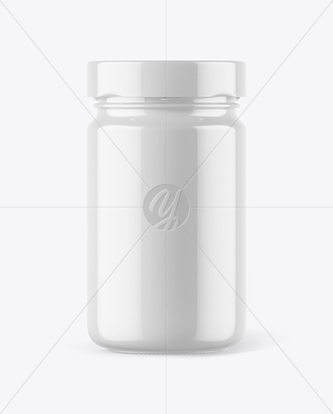 Glossy Jar Mockup