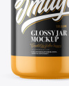 Glossy Jar Mockup