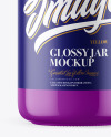 Glossy Jar Mockup