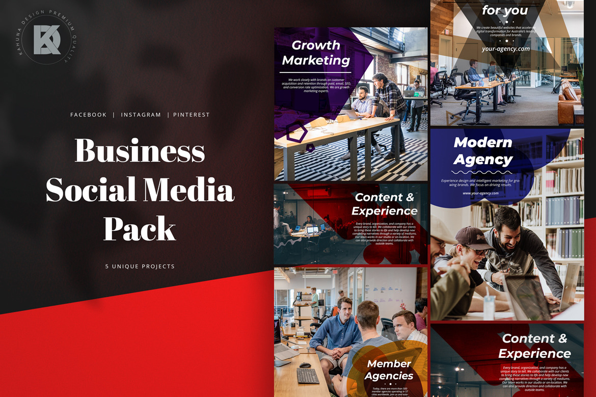 Business Social Media Pack