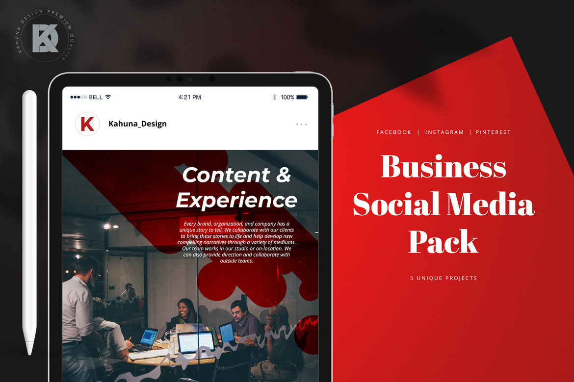 Business Social Media Pack