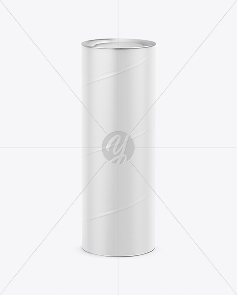 Matte Paper Tube Mockup