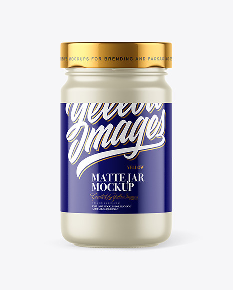 Matte Jar Mockup