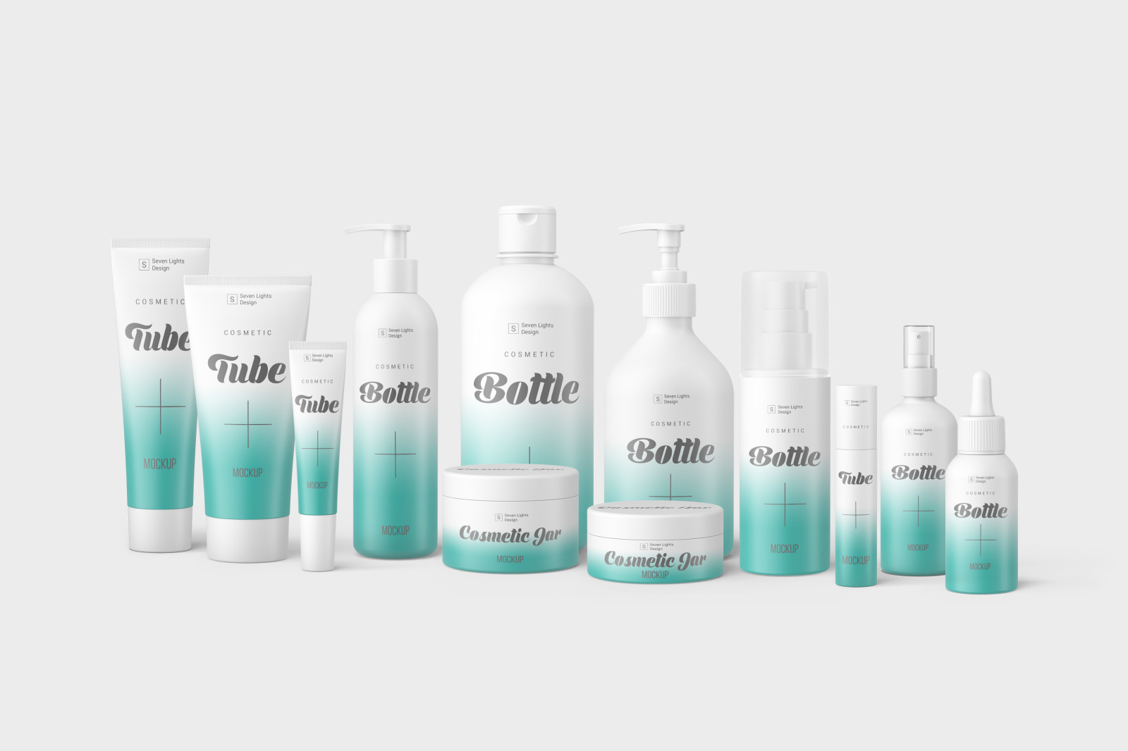 Cosmetic Mockup Set Cosmetic Mockup Set