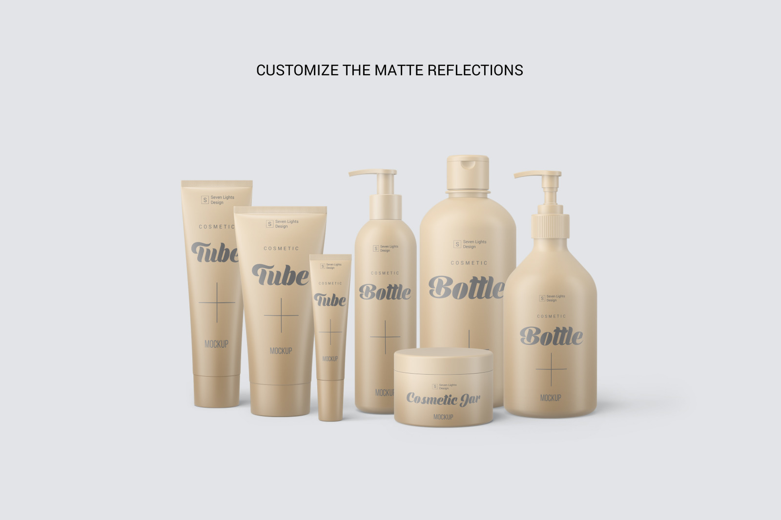 Cosmetic Mockup Set Cosmetic Mockup Set
