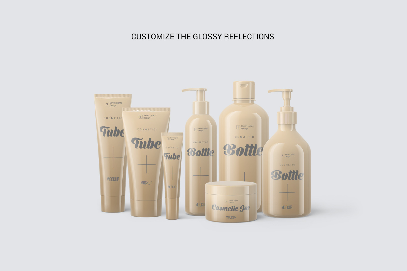 Cosmetic Mockup Set Cosmetic Mockup Set