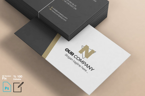 Business Card Mock-Up 7 - Stationery Mockups
