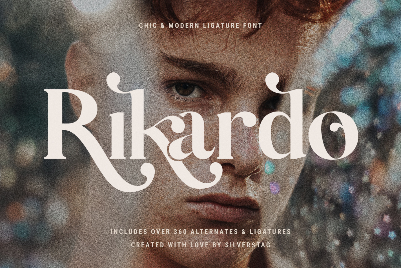 Vicky Christina - Chic & Stylish Ligature Serif Font Vicky Christina - Chic & Stylish Ligature Serif Font