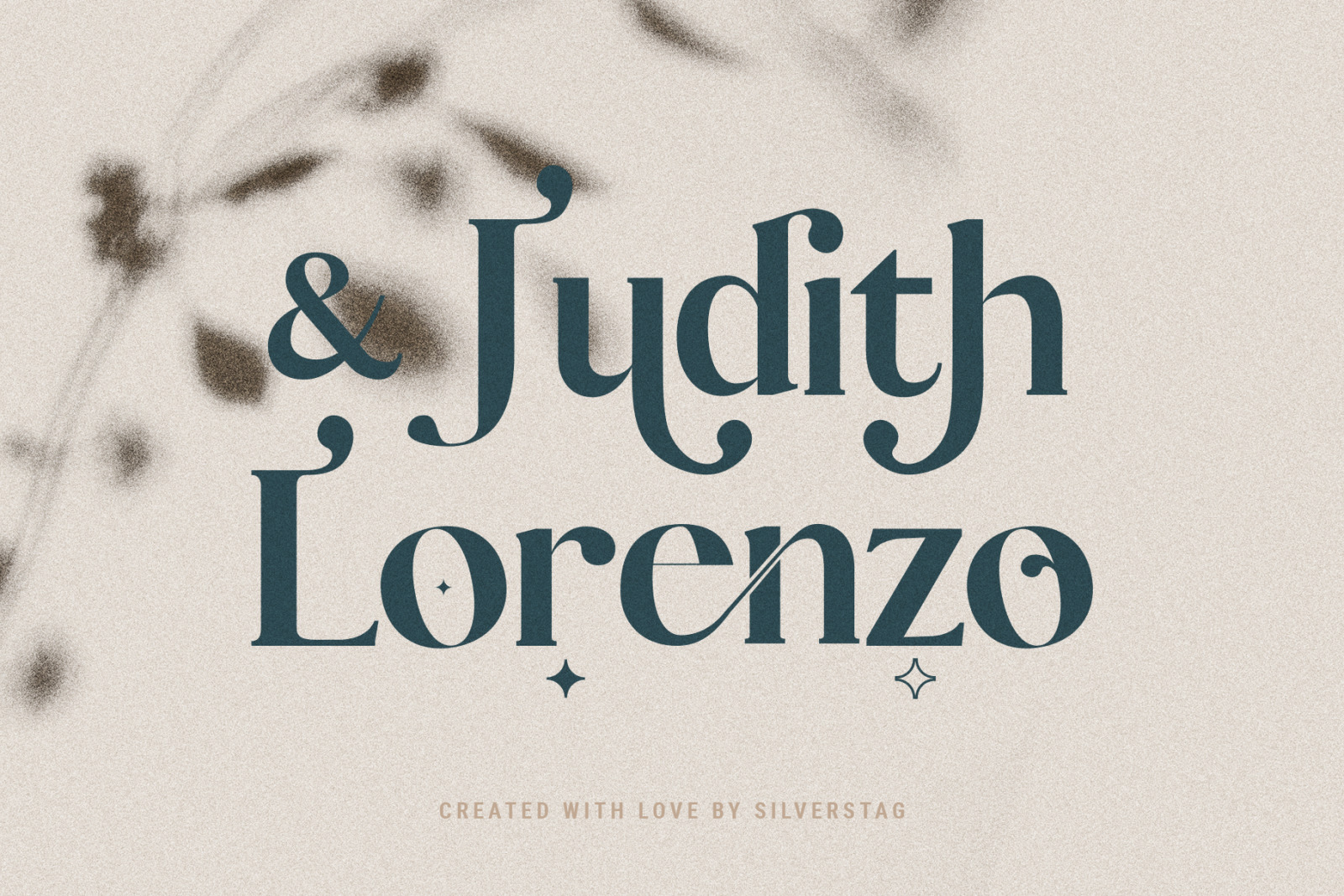 Vicky Christina - Chic &amp; Stylish Ligature Serif Font