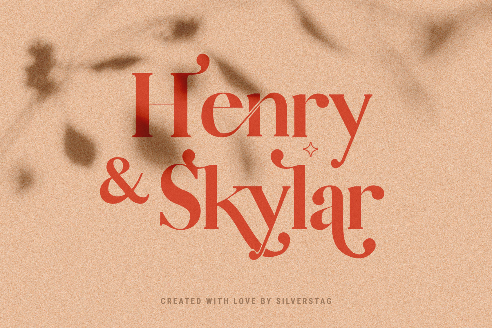 Vicky Christina - Chic &amp; Stylish Ligature Serif Font