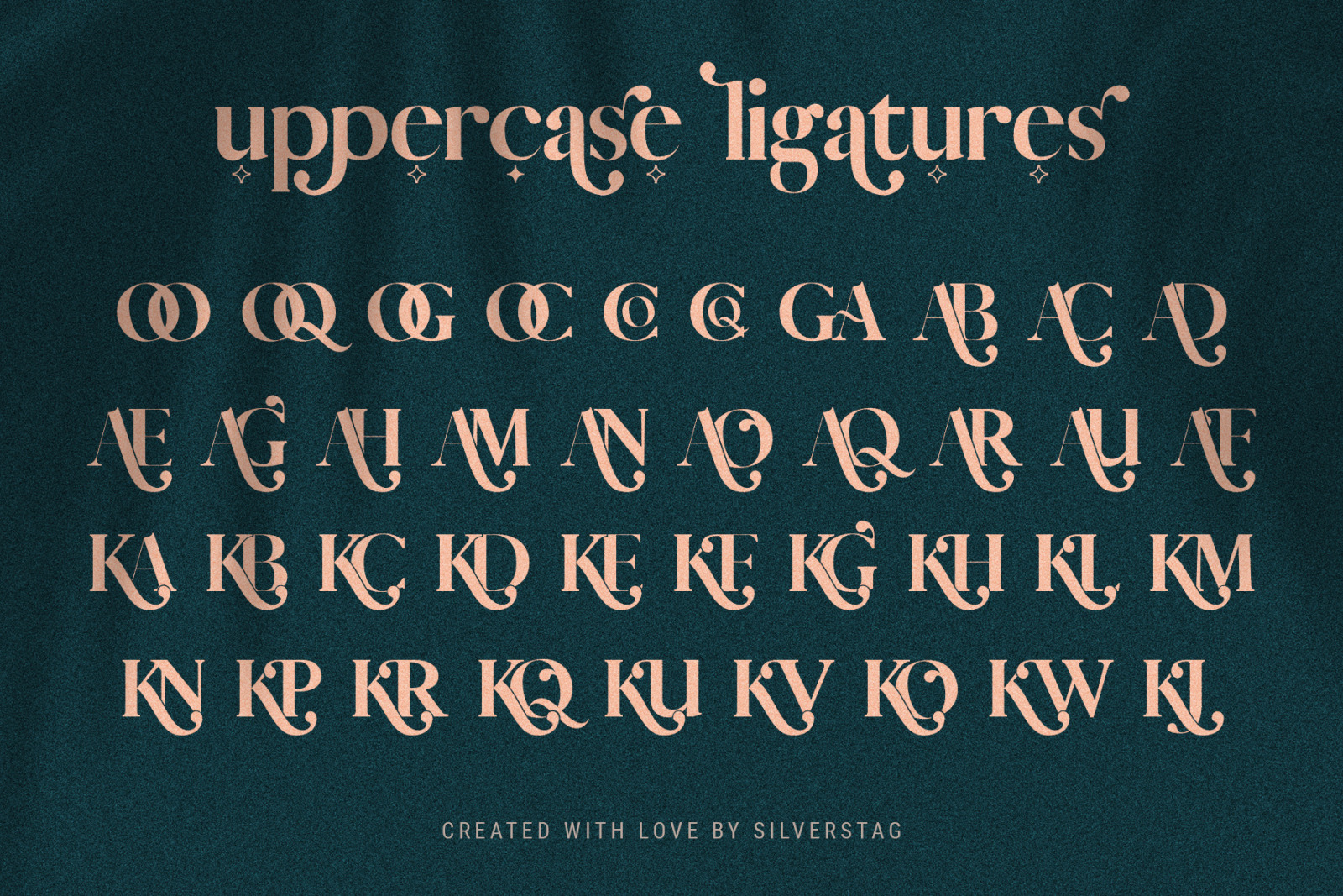 Vicky Christina - Chic & Stylish Ligature Serif Font Vicky Christina - Chic & Stylish Ligature Serif Font