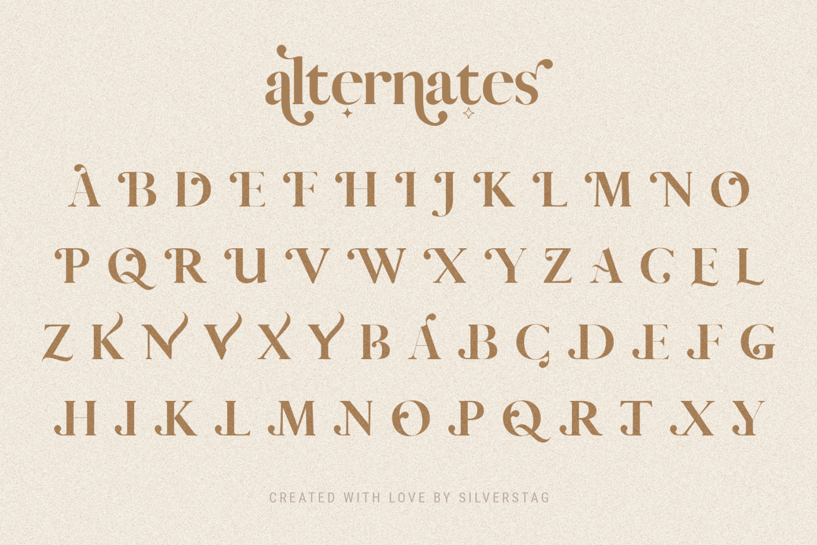Vicky Christina - Chic & Stylish Ligature Serif Font Vicky Christina - Chic & Stylish Ligature Serif Font