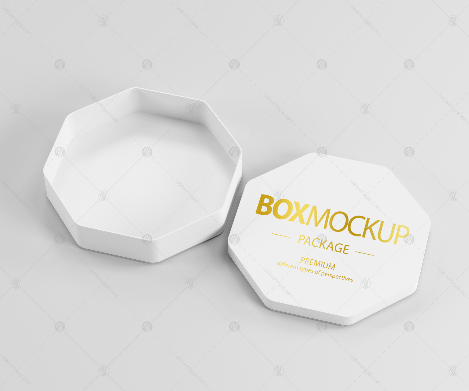 Box Package Mockup