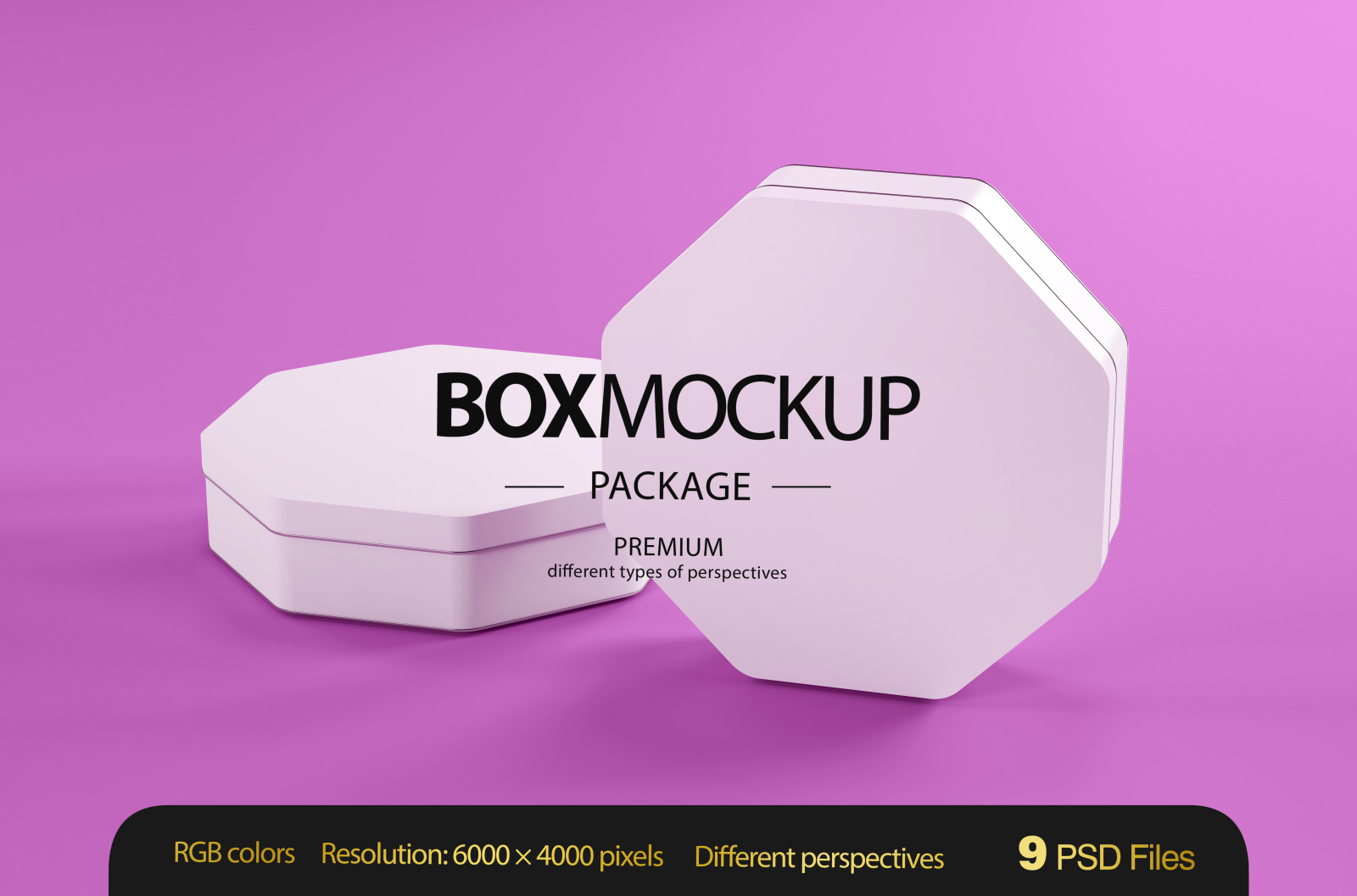 Box Package Mockup