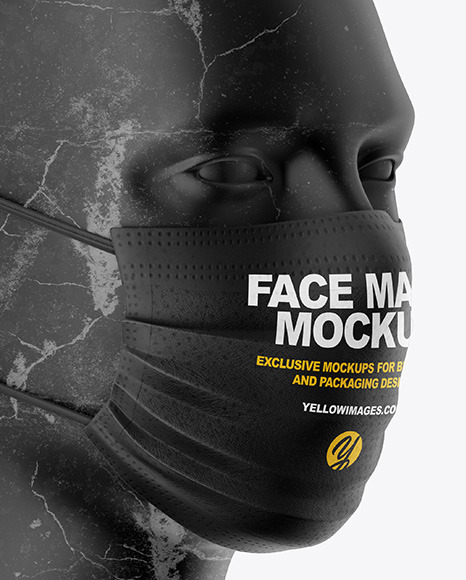 Face Mask Mockup