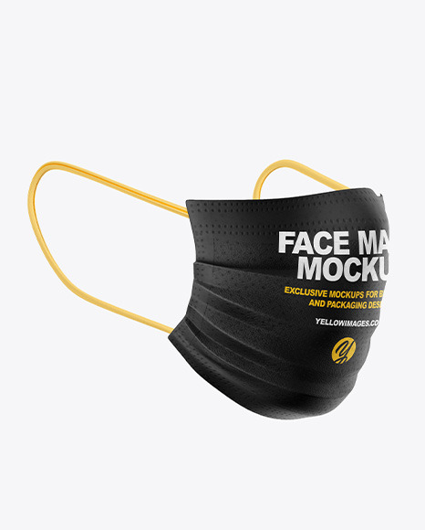 Face Mask Mockup