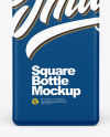Matte Square Bottle With Pump Matte Square Bottle With Pump