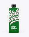 Matte Square Bottle Mockup