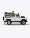 Land Rover Defender - Side View