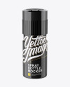 Glossy Plastic Deodorant Mockup (High-Angle Shot)