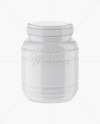 Glossy Plastic Jar Mockup (High-Angle Shot) Glossy Plastic Jar Mockup (High-Angle Shot)