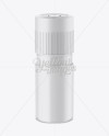 Matte Plastic Deodorant with Rough Plastic Cap Mockup (High Angle Shot)