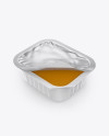 Hot Mustard Dipping Sauce Mockup (High-Angle Shot)