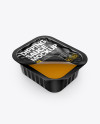 Hot Mustard Dipping Sauce Mockup (High-Angle Shot)