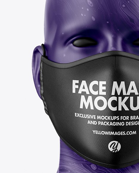 Face Mask Mockup