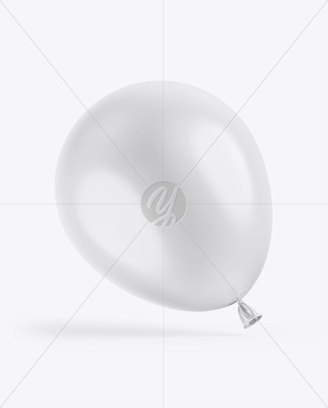 Glossy Balloon Mockup