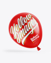 Glossy Balloon Mockup