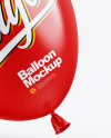 Glossy Balloon Mockup