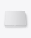 Closed Matte Pizza Box Mockup