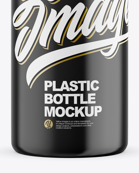 Plastic Bottle Mockup