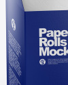 Toilet Tissue Rolls Pack Mockup