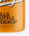 Glossy Pills Bottle Mockup