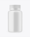 Matte Pills Bottle Mockup