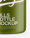 Matte Pills Bottle Mockup